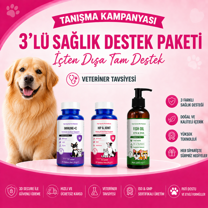 Köpekler İçin Sağlık Destek Paketi