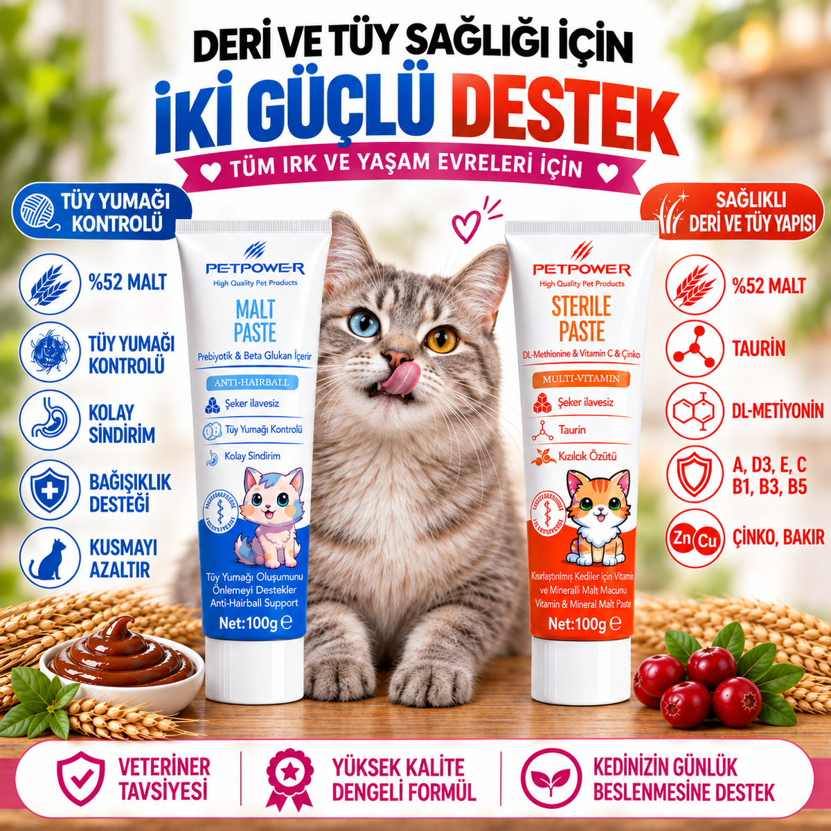 Kedi Maltı 2'li Kampanya