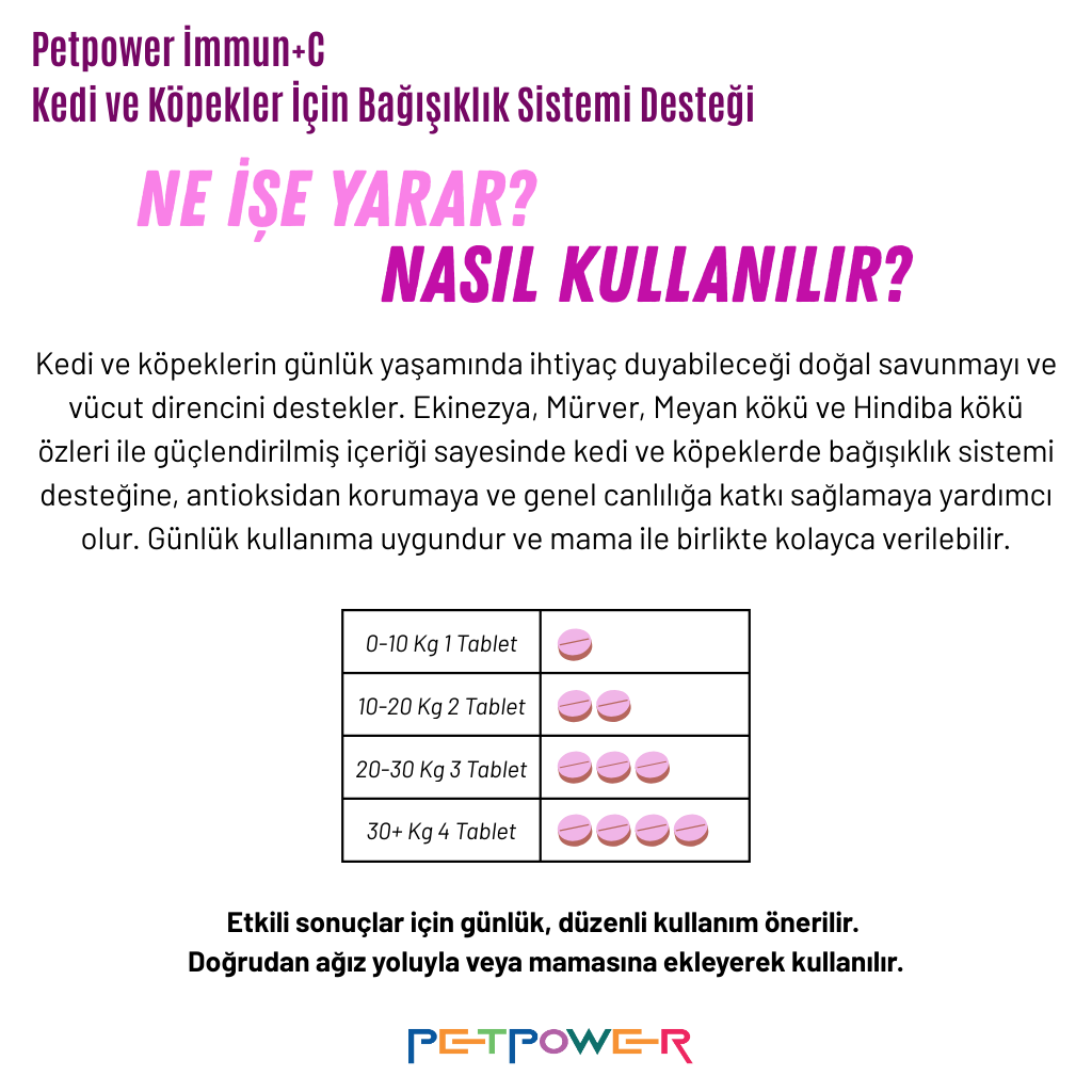 Kediler İçin Sağlık Destek Paketi