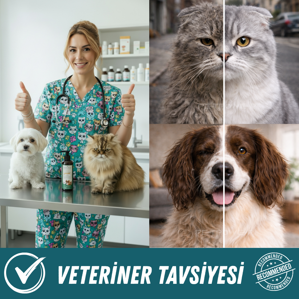 Kedi Köpek Balık Yağı, Fish Oil Omega 3 & 6 (EPA DHA) Cilt ve Tüy Bakımı 200 ml